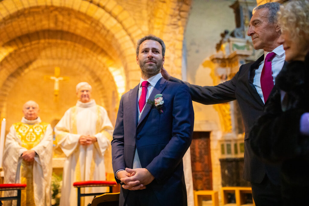 mariage émouvant décembre morbihan