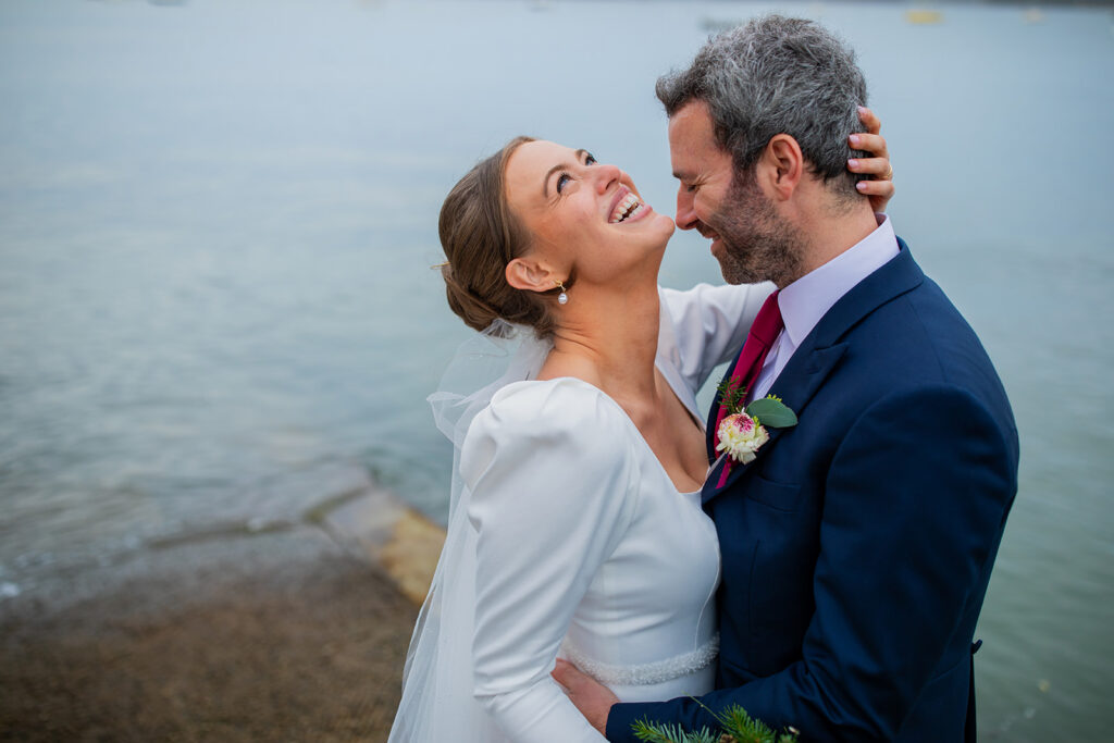 mariage décembre photos de couple bretagne