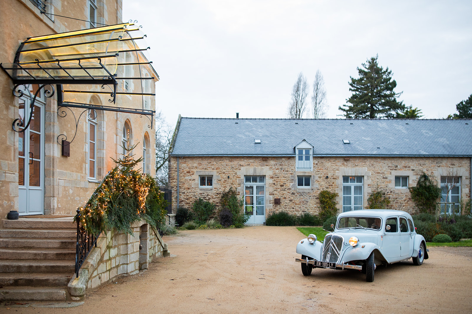 Mariage d'hiver au Mezo, Vannes Morbihan